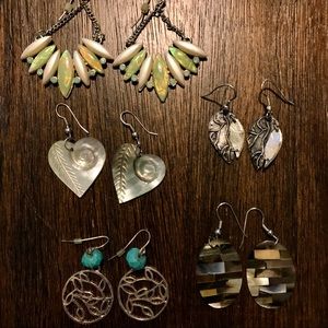 Bundle of Earrings - 5 Pairs